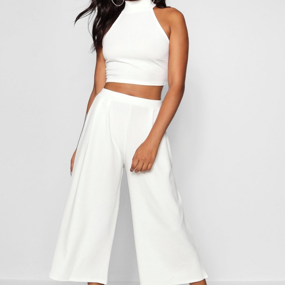 White Two Piece Set